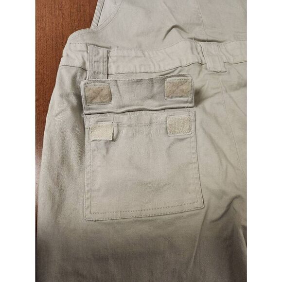 Gypsy jeans MEDIUM tan/Khaki bibs - Picture 12 of 13